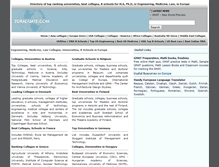 Tablet Screenshot of europe.2graduate.com