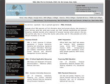 Tablet Screenshot of mba.2graduate.com